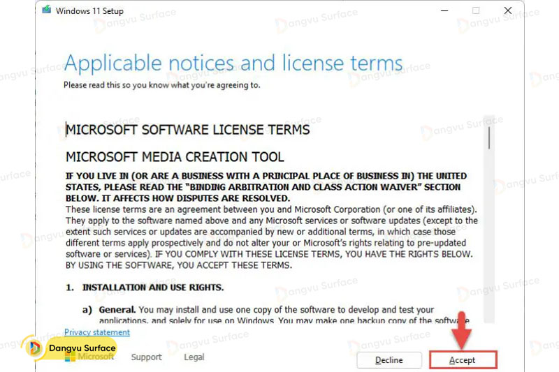 Nâng cấp lên Windows 11 23H2 từ Media Creation Tool