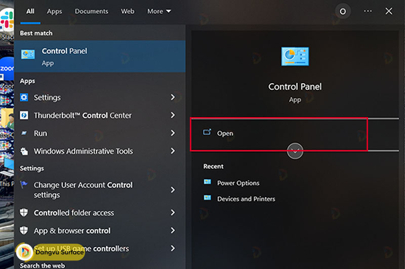 Thay đổi trình duyệt mặc định trên Surface bằng Control Panel