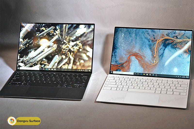 Màn hình tràn viền là thế manh của Dell. Không những thế, hiển thị 4k còn thu hút chú ý rất nhiều