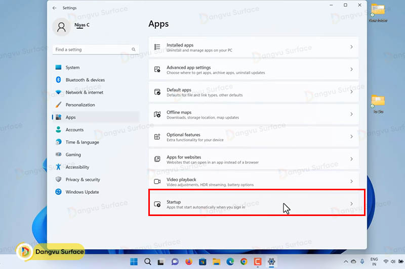 Tắt các ứng dụng trong Startup