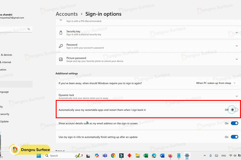Tắt các ứng dụng có thể khởi động lại (Restartable apps)