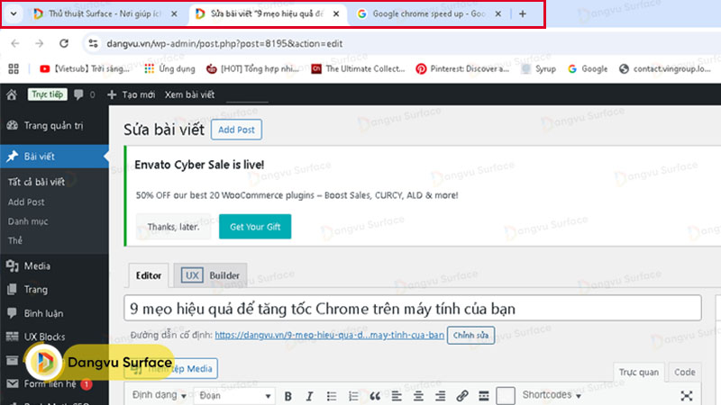 Đừng mở quá nhiều tab