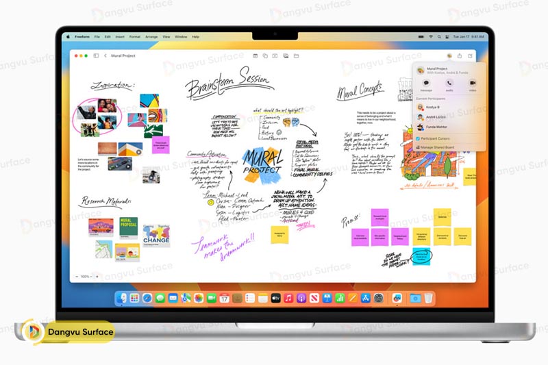Với macOS Ventura, MacBook Pro đem tới hiệu năng và hiệu suất cao hơn nữa.