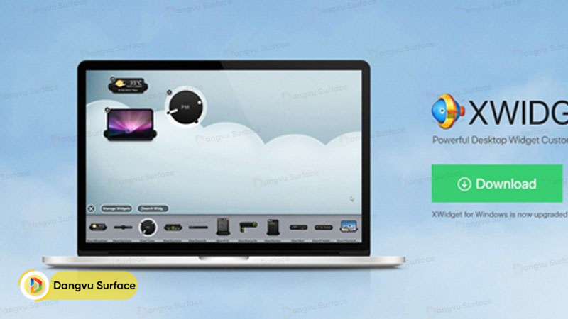 Cách sử dụng Xwidget để cài đặt Dynamic Island