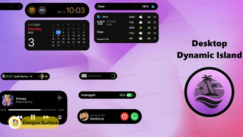 Cách sử dụng Xwidget để cài đặt Dynamic Island
