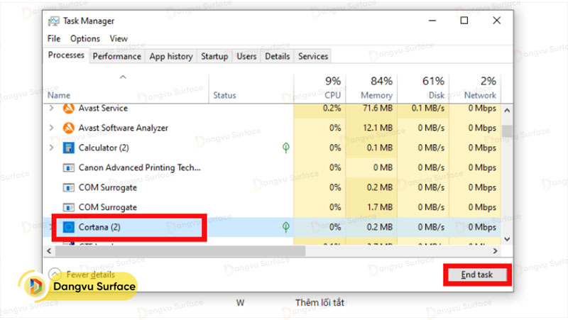 Chrome bị treo, ngừng hoạt động