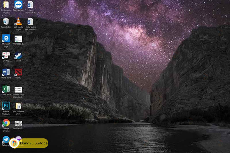 Mở Ứng Dụng và tích hợp hình nền vào máy