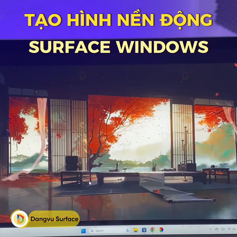 Cách cài hình nền động cho máy tính Windows