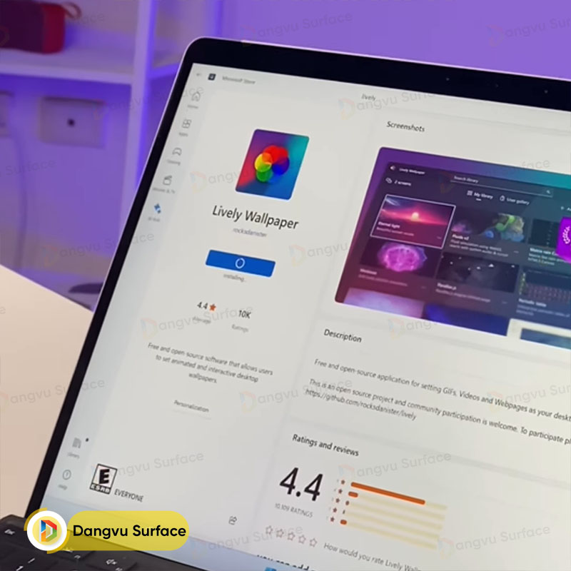 Cách cài hình nền động cho máy tính Windows