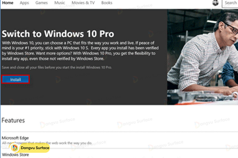 Cách chuyển Windows 10 S về Windows 10 Pro hoặc Home