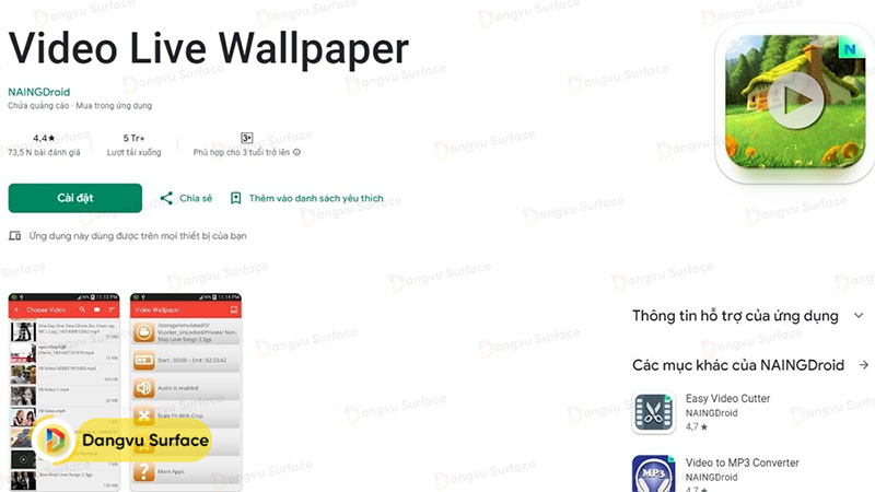Hướng dẫn đặt màn hình khoá bằng video cho điện thoại Android