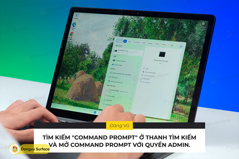 Sử dụng Command Prompt