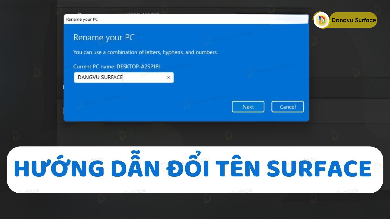 Cách đổi Tên Máy Tính Surface Trên Windows 11
