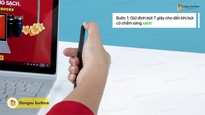 Kết nối Surface Pen với thiết bị Surface