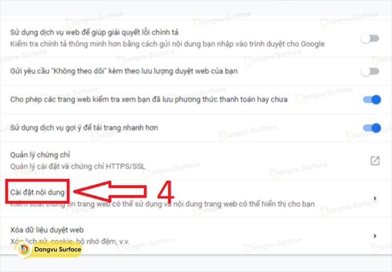 Cách Tắt Thông Báo Google Chrome Trên Surface Chạy Windows 10