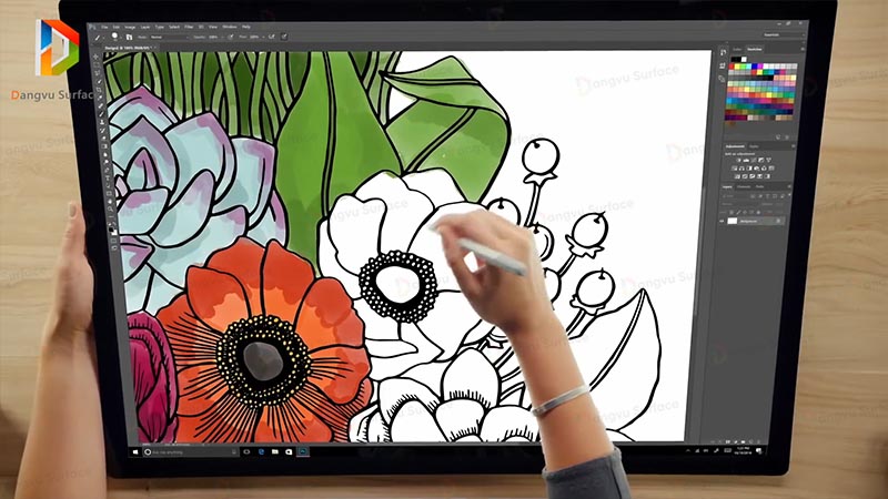 Surface Studio gần như là chiếc máy tính All In One độc nhất vô nhị