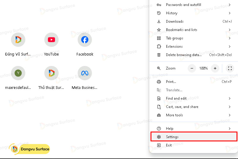 Tùy chỉnh cài đặt quyền riêng tư quảng cáo