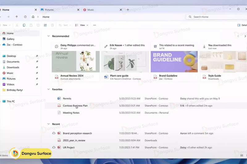Giao diện File Explorer mới và những tính năng đáng chú ý