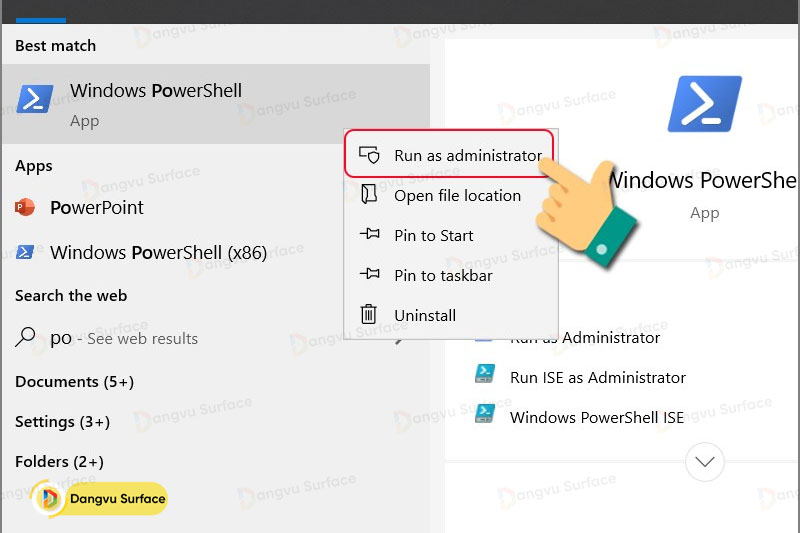 Gỡ Cortana trên Windows 10