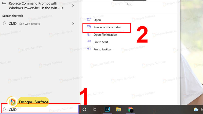 Sử Dụng Command Prompt