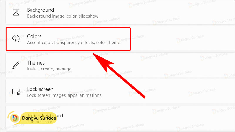 Cách tạo độ tương phản cho chế độ Dark Mode trên Surface Pro 8