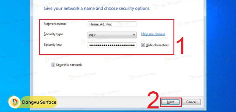 Với hệ điều hành Windows 7