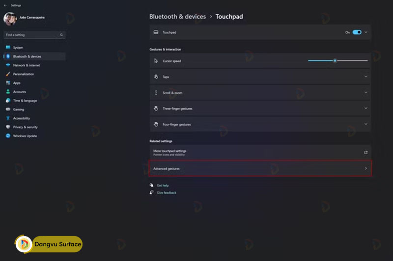 Cách tùy chỉnh cử chỉ ba ngón tay trên hệ điều hành Windows 11