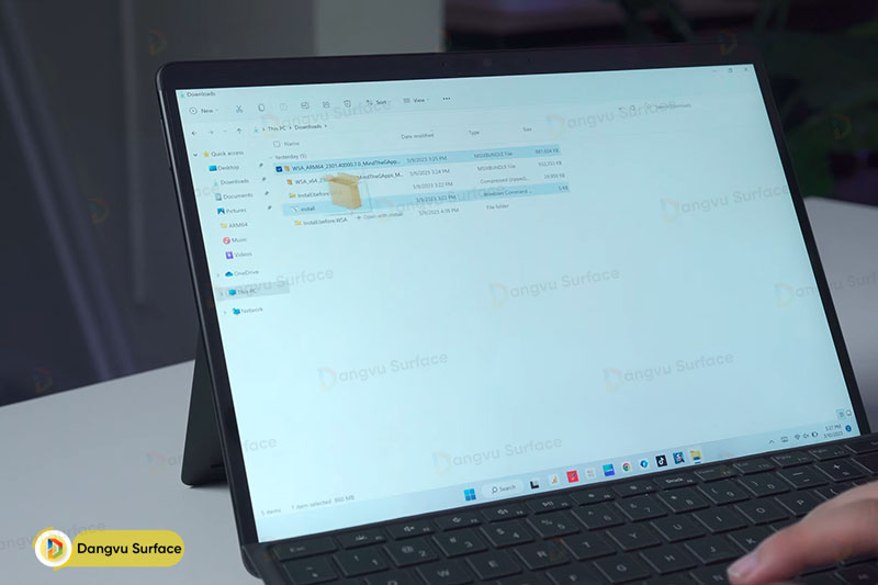 Cài đặt Android cho Windows 11