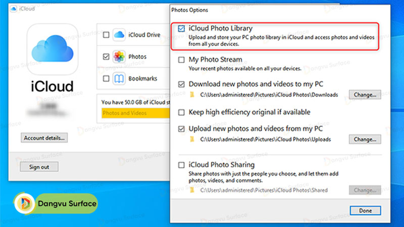 Cách chuyển ảnh từ iPhone và iPad sang Windows 10 bằng iCloud