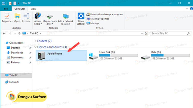 Sử dụng File Explorer