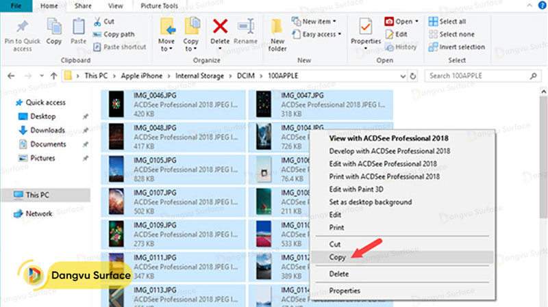 Sử dụng File Explorer