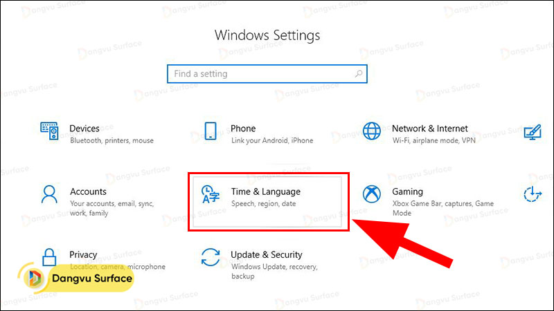Hướng dẫn cài đặt ngôn ngữ Tiếng Việt trên Surface