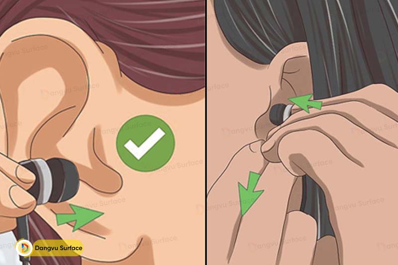 Cách dùng tai nghe In-ear