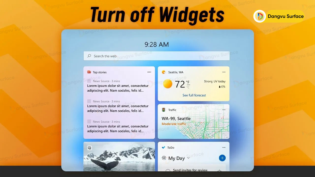 Hướng Dẫn Tắt Widget Tin Tức Trên Windows 11 Cực Dễ Dàng