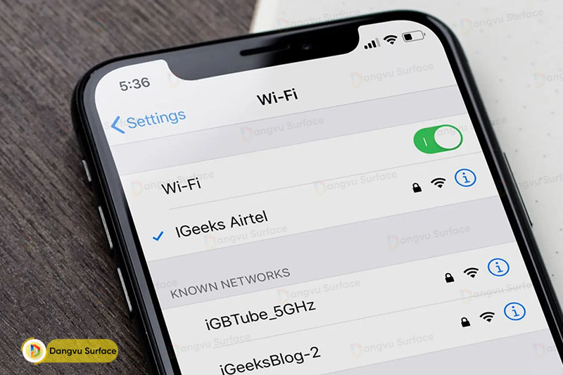 Kiểm tra kết nối internet