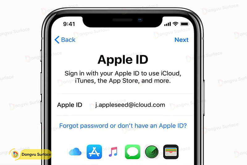 Đăng xuất Apple ID