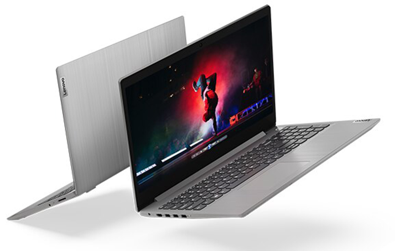 Chiếc laptop của Lenovo mang phong cách một chiếc laptop văn phòng trẻ