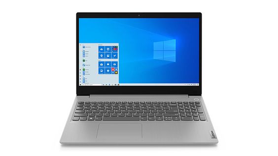 Chiếc IdeaPad Slim 3 có màn hình tiêu chuẩn thường thấy ở những chiếc laptop nguyên khối 15,6 inch
