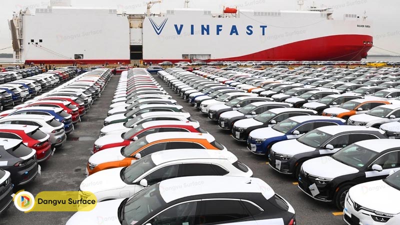 Vinfast xuất cảng lô xe VF 8 thứ hai 1.879 chiếc tới Mỹ