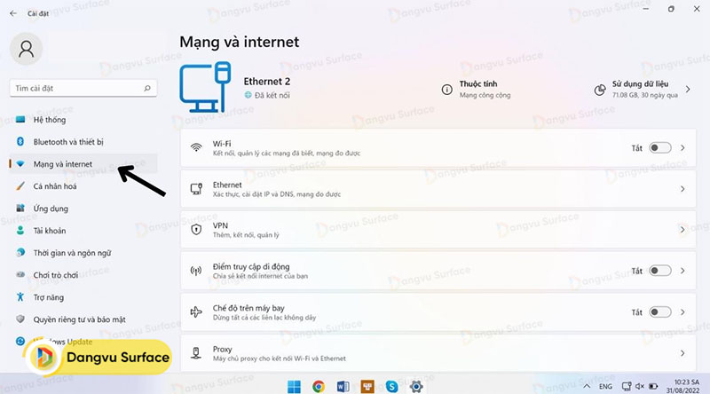 Cách thay đổi DNS trên Windows 11 với cài đặt