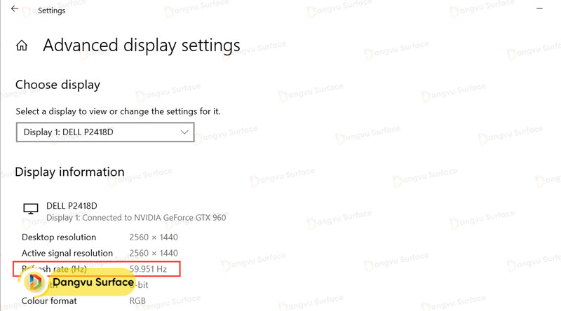 Cách kiểm tra tốc độ làm tươi màn hình Windows 11