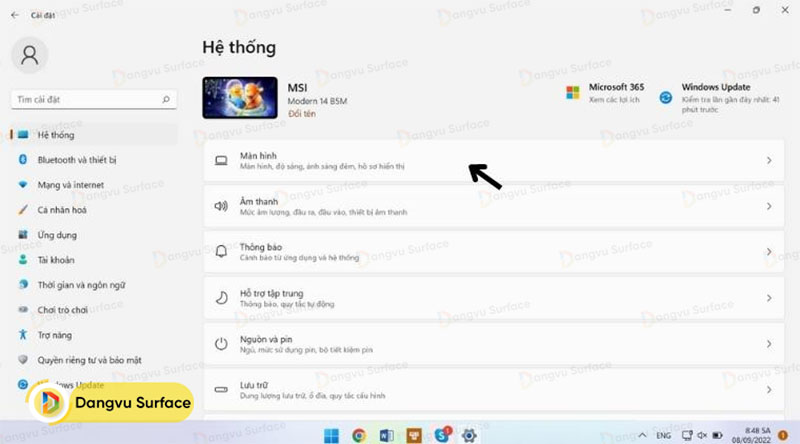 Cách chỉnh tốc độ làm tươi màn hình trên Windows 11 rất đơn giản