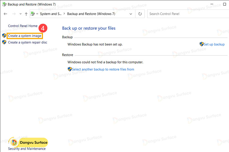Hướng dẫn cách tạo bản sao lưu System Image trên hệ điều hành Windows 11