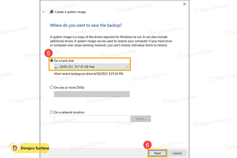 Hướng dẫn cách tạo bản sao lưu System Image trên hệ điều hành Windows 11