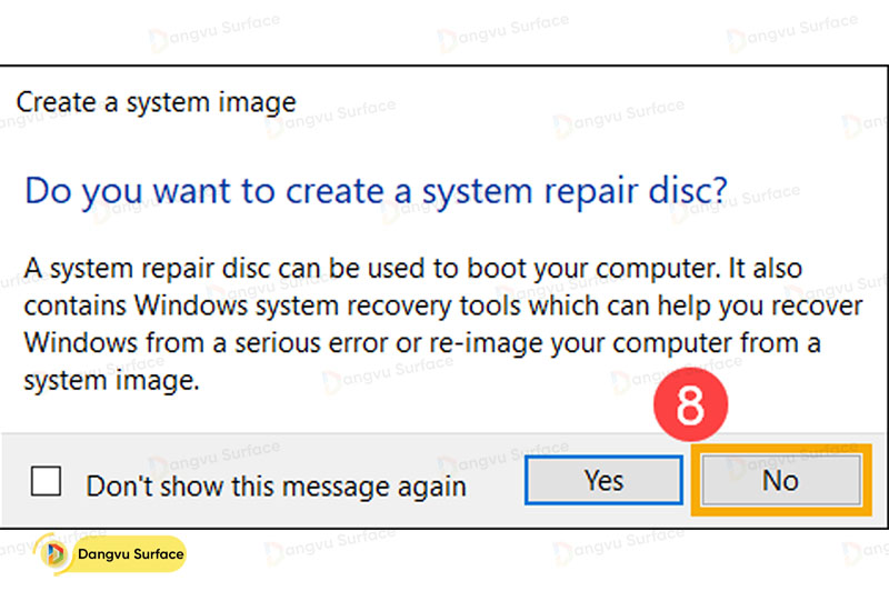 Hướng dẫn cách tạo bản sao lưu System Image trên hệ điều hành Windows 11