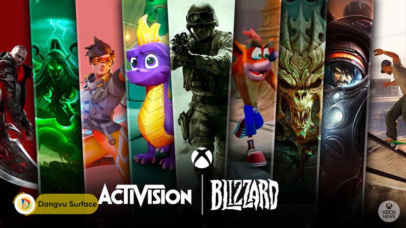 Các tựa game đình đám như: Starcraft, Warcraft, Diablo, Seri Call of Duty, Candy Crush Saga