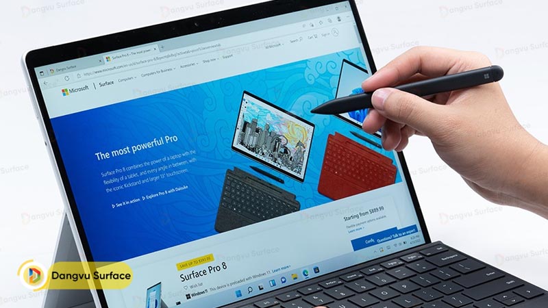 Surface Pro 8 - Dòng Surface Pro được cho là hoàn hảo nhất cho tới thời điểm hiện tại 