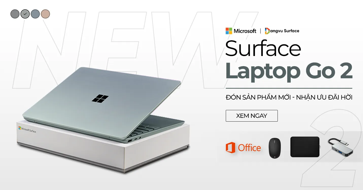 ĐẶT GẠCH SURFACE LAPTOP GO 2