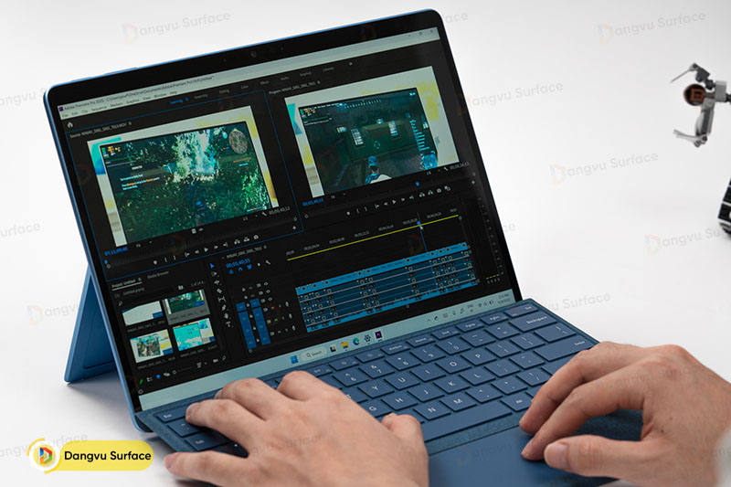 Surface Pro 9 được trang bị con chip mới Intel Alder Lake thế hệ thứ 12 mạnh mẽ