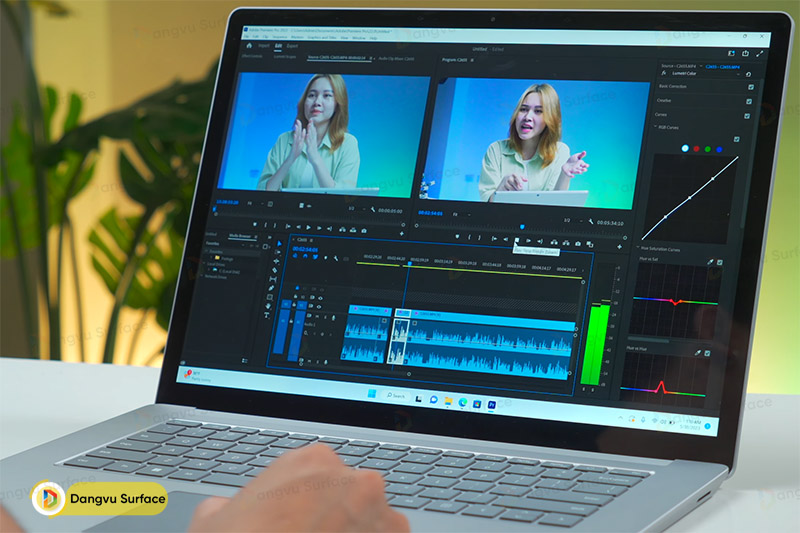 Khả năng xử lý các công việc nặng trên Surface Laptop 5
